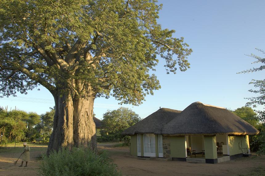 Parks lodge in Gonarezhou