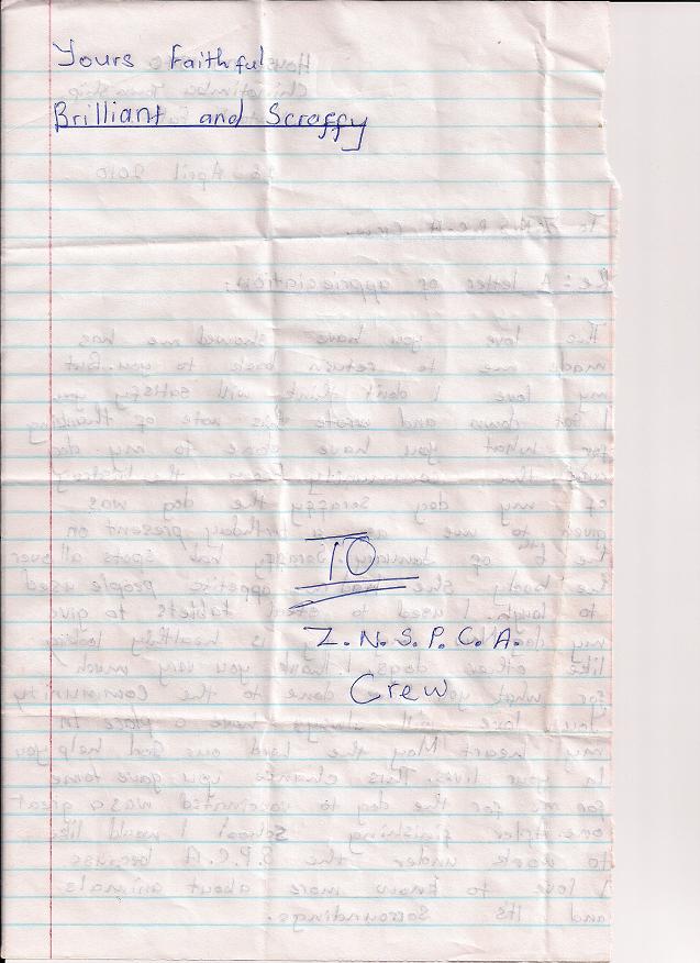 Page 2 of Brilliants letter Page 2 of Brilliants letter