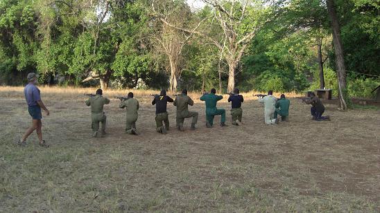 Ranger training with Pete Clemence