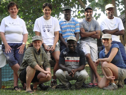 From left: Jayne, A-K, Keith, Elliott, Kenny, Vin, Lisa, Erick